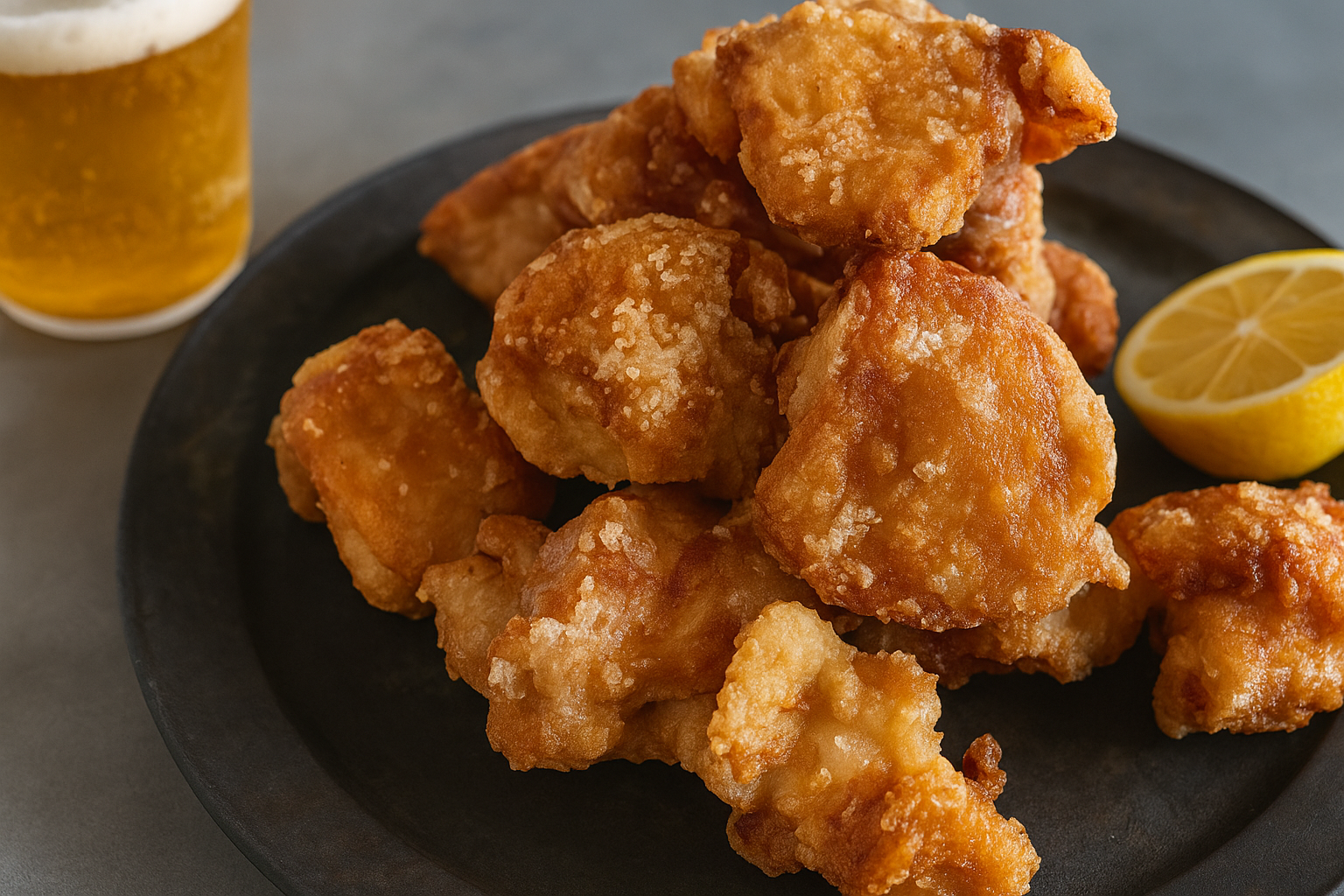 王道!サクッとジューシー鶏から揚げ